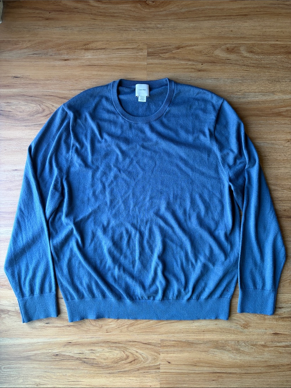 Calvin Klein Blue Men’s Crewneck Sweater